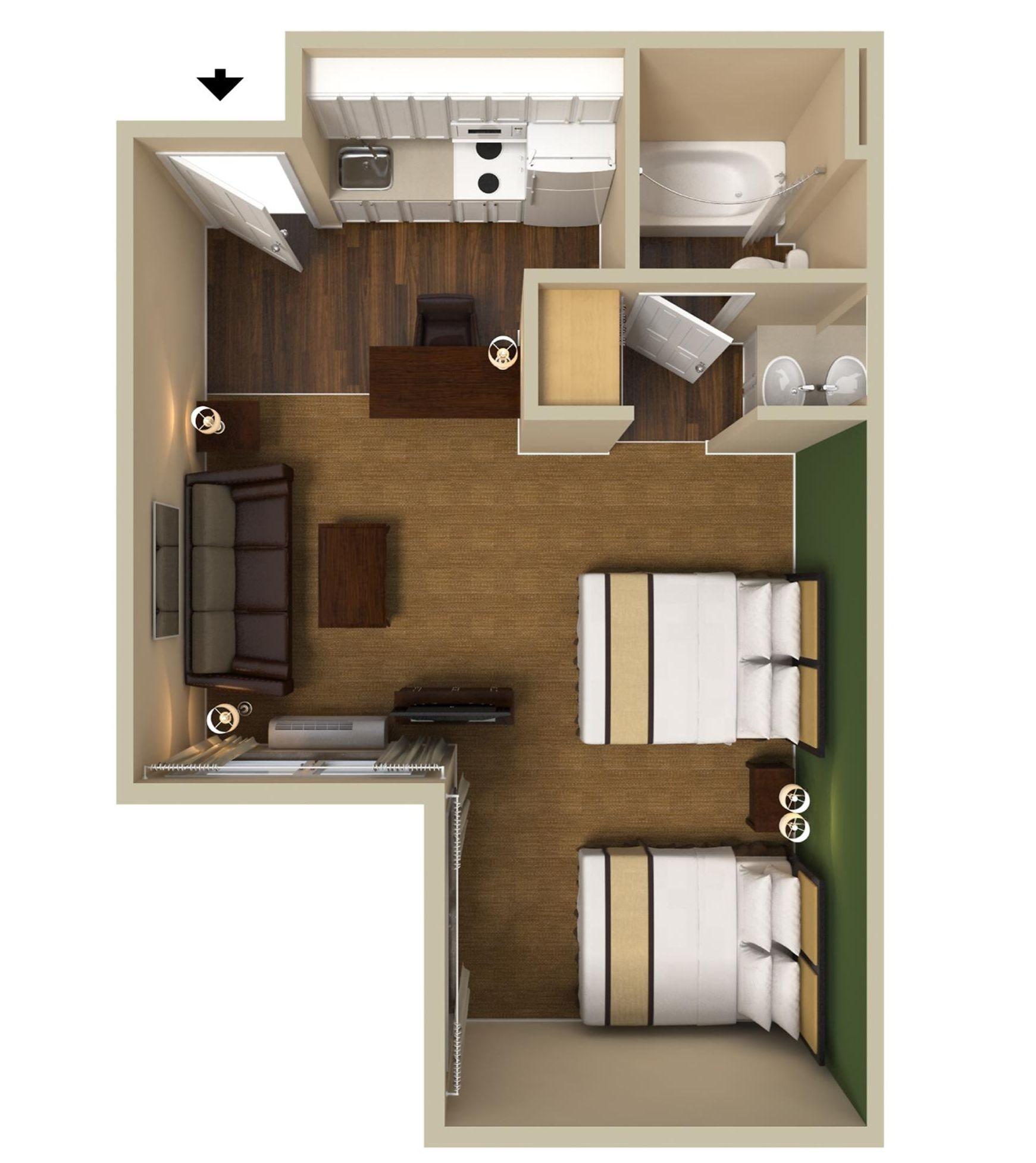 Extended America - Orlando - Hotel 2*