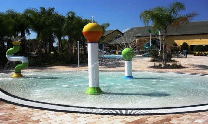 Villa Paradise Palms- 5 Bed Townhome W/splashpool-3024 Kissimmee