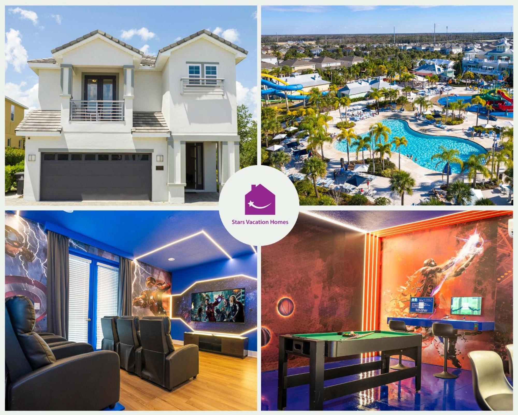7650 Spacious House Located At Encore Reunion Close To Parks *