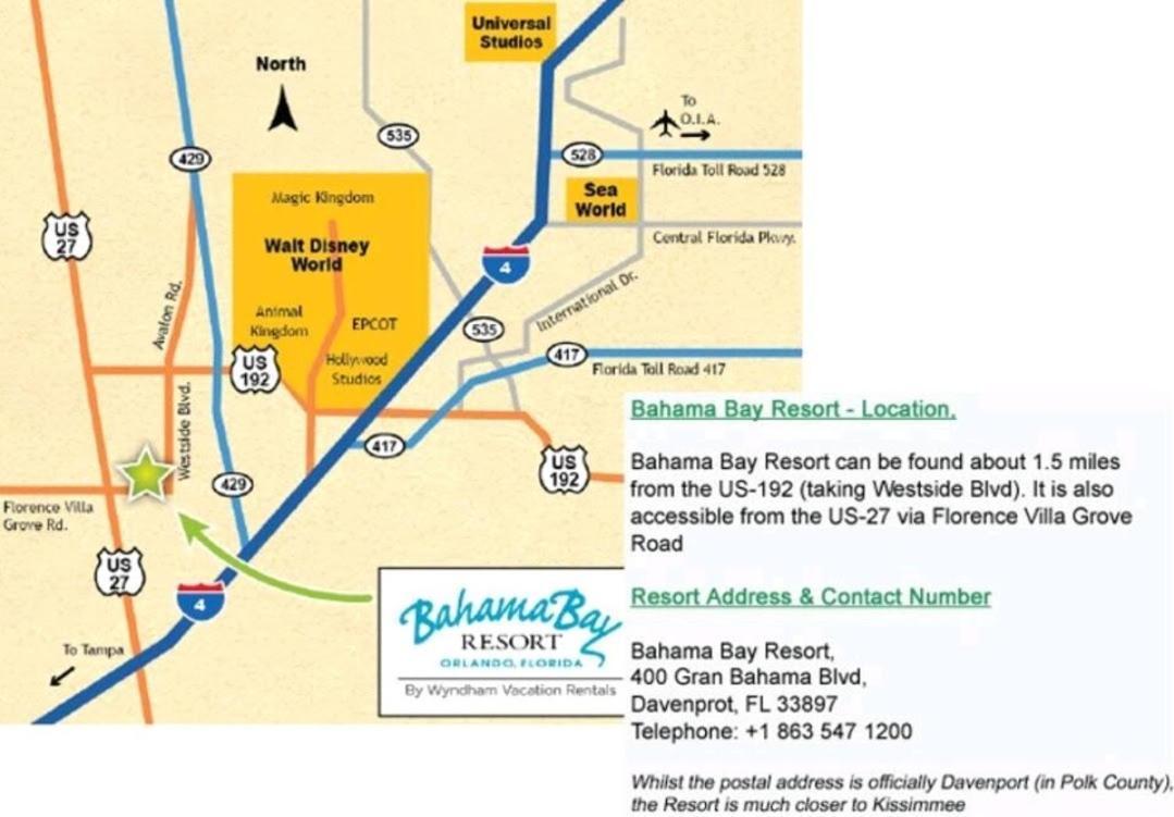 Apartment Area 3bd 2ba At Bahama Bay And Kissimmee