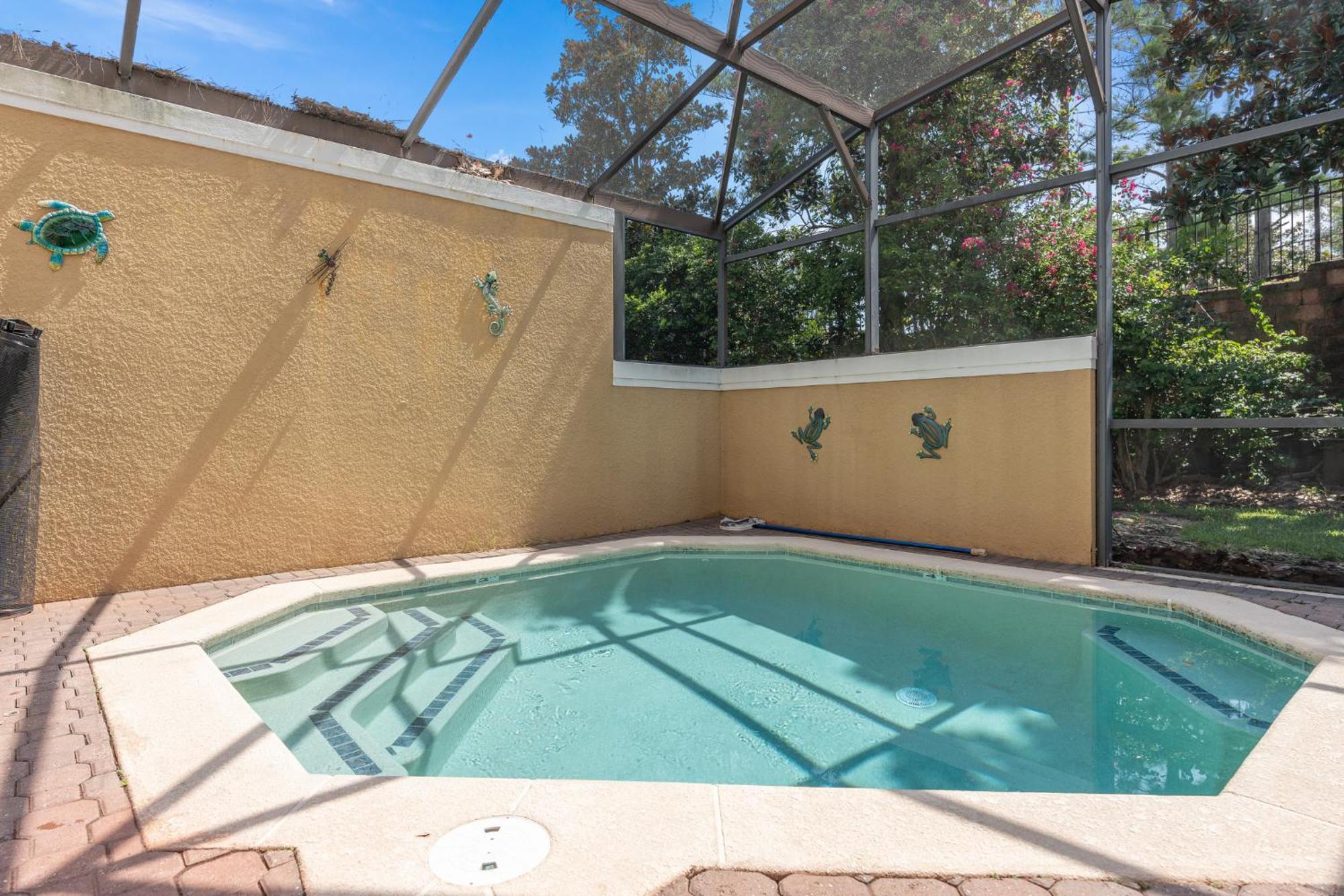 Wish Upon A Splash - Family - 3br - Private Pool - Disney 4 Miles Villa