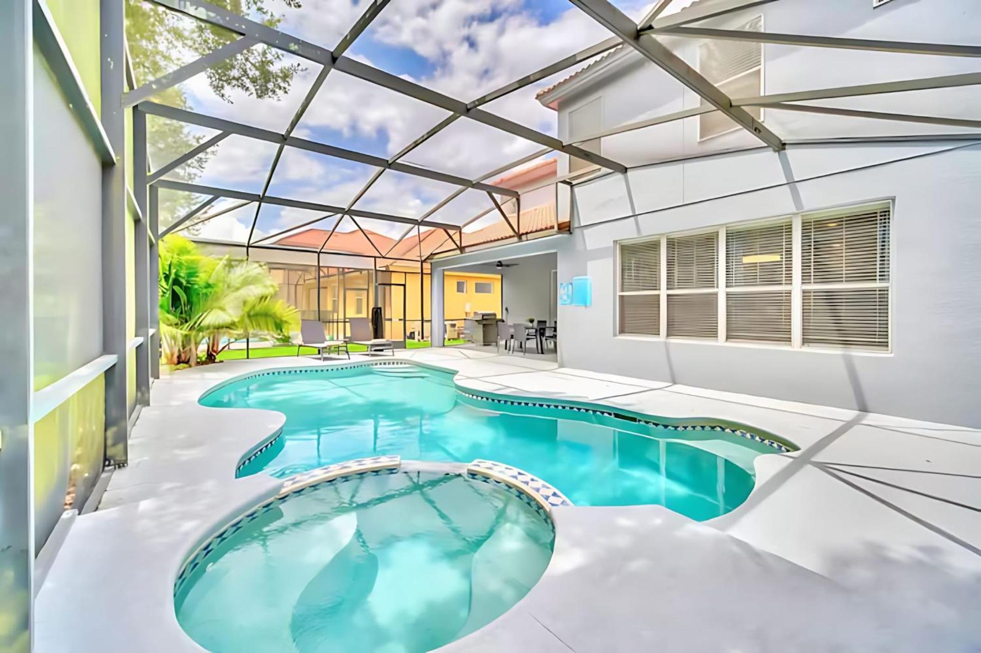 6br Near - With Private Pool Hot Tub And Games *