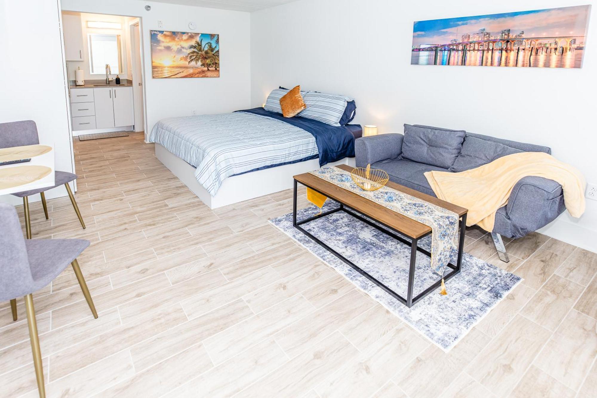 Apartment Beautiful Rose 1-bedroom 8mins From Wpool & Gym *