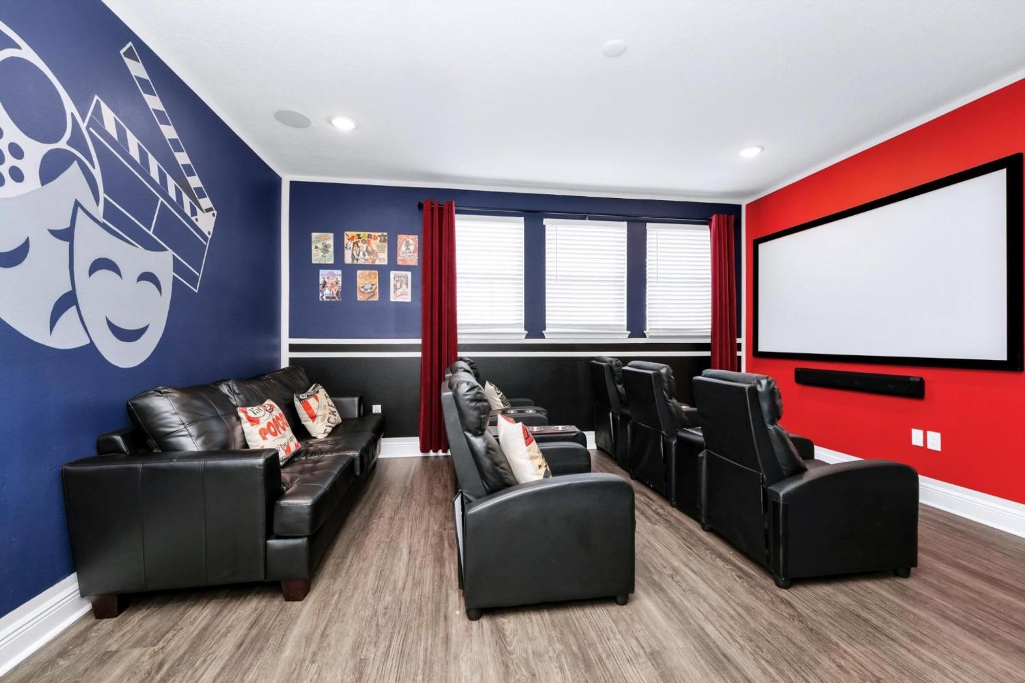 Holiday home With Splash Pad And Slide, Movie Theater Game With Access - 417sf Orlando